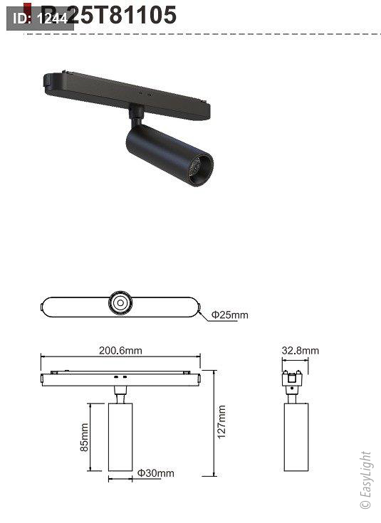 מגנט ARRIS, פנס מגנטי דק ARRIS 5W