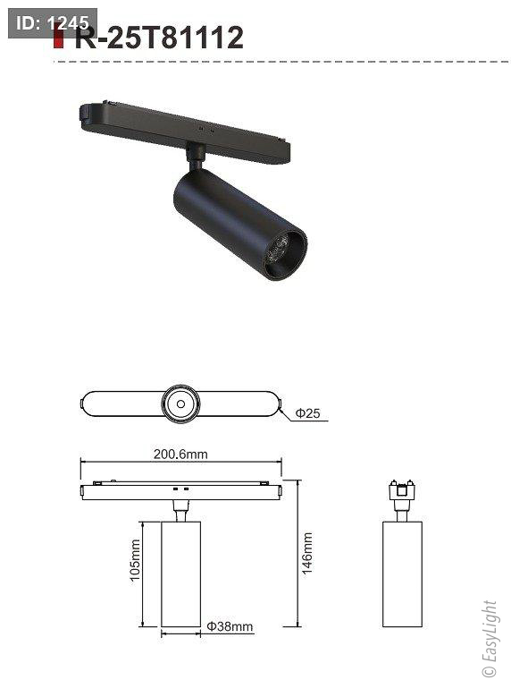 מגנט ARRIS, פנס מגנטי דק ARRIS 10W