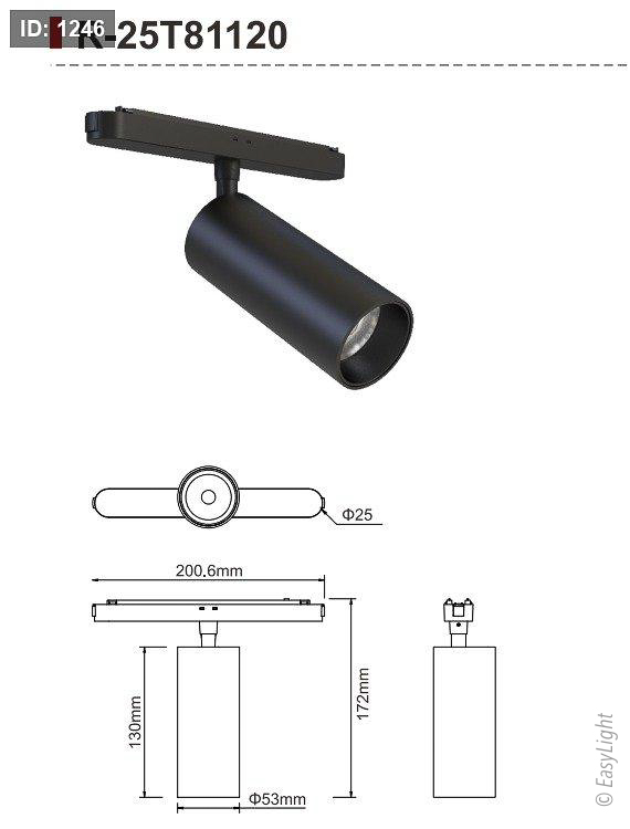 מגנט ARRIS, פנס מגנטי דק ARRIS 18W
