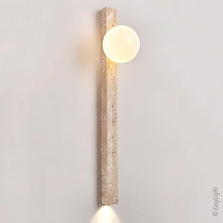 Travertine Wall Light