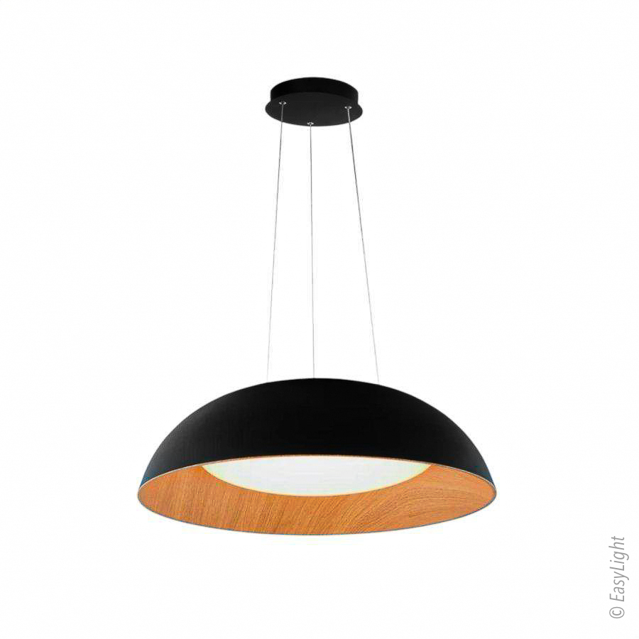 Modern chandelier LYNWOOD BK
