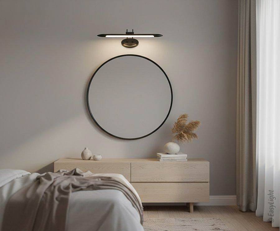 Bathroom Side Light (Above Mirror) FABRIZIO BK