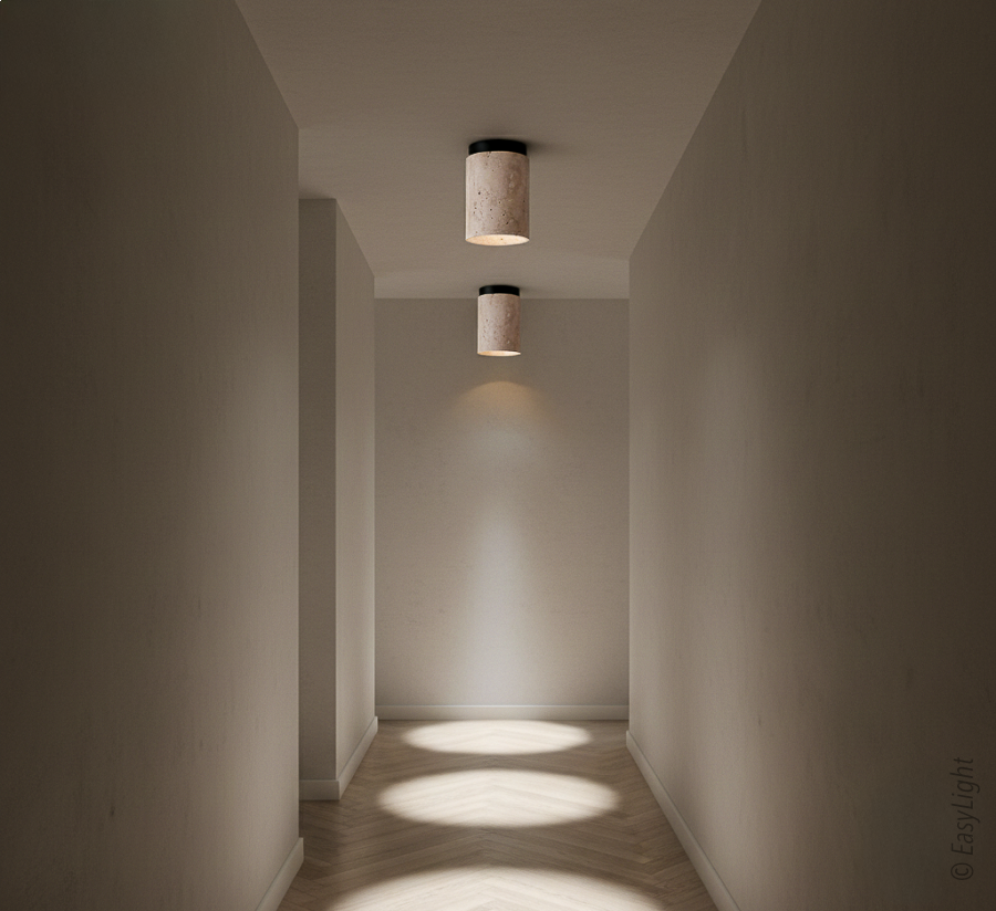 תאורת תקרה Hiroshi Travertine